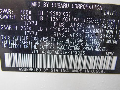 Used 2021 Subaru Outback Premium image 50