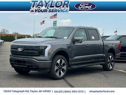 New 2025 Ford F150 Lightning Platinum