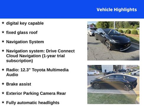 Used 2026 Toyota Prius Plug-In Hybrid FWD image 4
