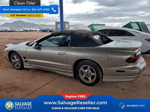 Used 2000 Pontiac Firebird Convertible w/ Sport Appearance Pkg image 3