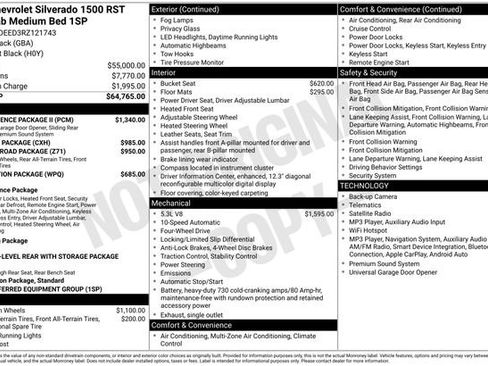 Used 2024 Chevrolet Silverado 1500 RST w/ Convenience Package II AWD/4WD image 26