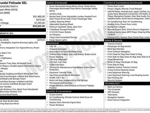 Used 2024 Hyundai Palisade SEL image 53