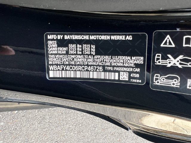 Used 2024 BMW M850i xDrive Convertible w/ M Sport Professional Package AWD/4WD image 32