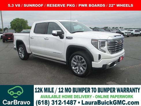 Certified 2023 GMC Sierra 1500 Denali w/ Denali Reserve Package AWD/4WD image 1