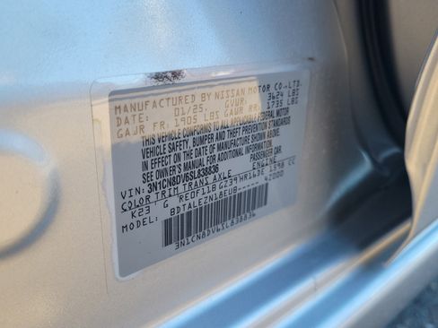 Certified 2025 Nissan Versa S image 33