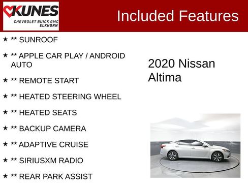 Used 2020 Nissan Altima 2.5 SV FWD image 2