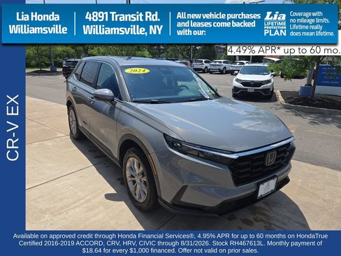 Certified 2024 Honda CR-V EX image 1