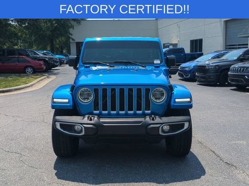 Certified 2021 Jeep Wrangler Unlimited Sahara w/ Cold Weather Group AWD/4WD image 8