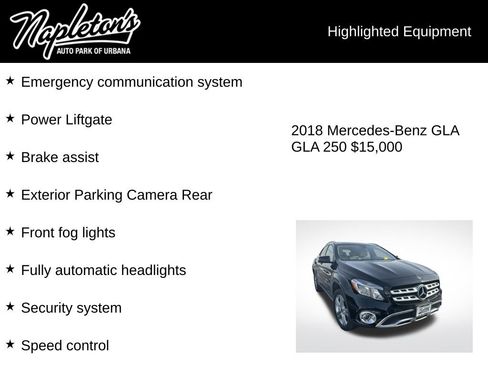 Used 2018 Mercedes-Benz GLA 250 4MATIC image 6