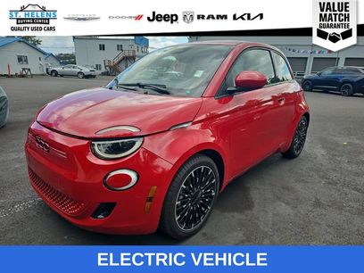 Used 2024 FIAT 500 e (RED)
