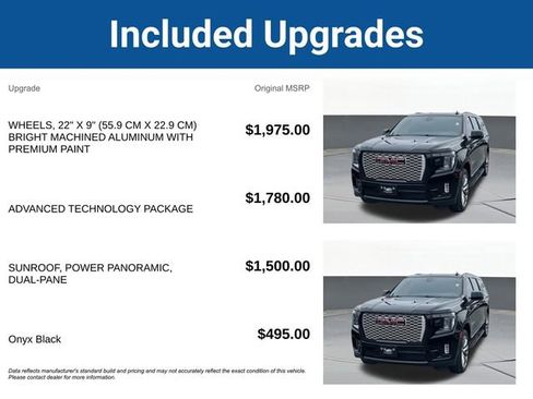 Used 2021 GMC Yukon XL Denali w/ Advanced Technology Package image 3