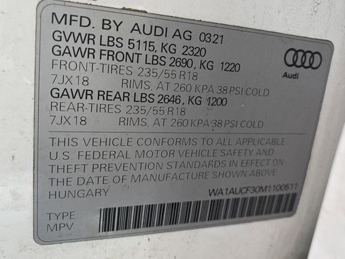 Used 2021 Audi Q3 2.0T Premium image 30