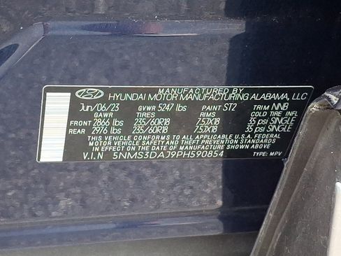 Certified 2023 Hyundai Santa Fe SEL w/ Premium Package AWD/4WD image 28