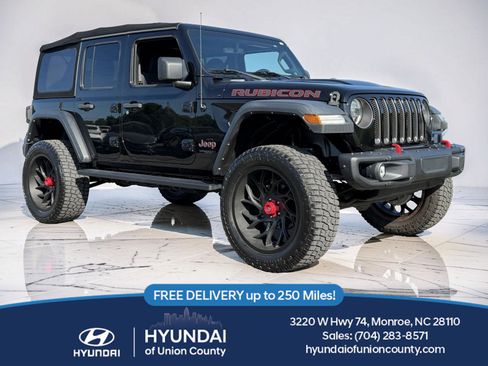 Used 2021 Jeep Wrangler Unlimited Rubicon AWD/4WD image 1