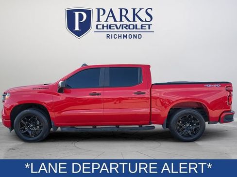 Certified 2024 Chevrolet Silverado 1500 Custom w/ Rally Edition AWD/4WD image 4
