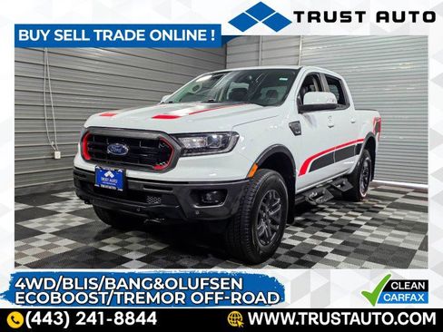 Used 2022 Ford Ranger Lariat w/ Tremor Off-Road Package AWD/4WD image 1