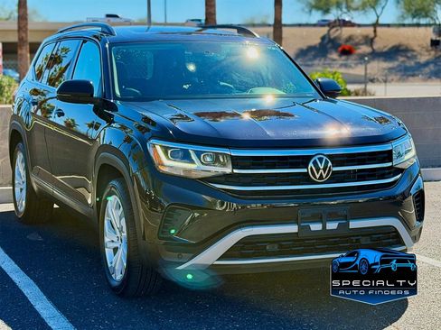 Used 2021 Volkswagen Atlas SE w/ Panoramic Sunroof Package image 3