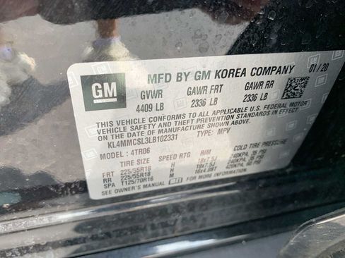 Certified 2020 Buick Encore GX Preferred w/ Sport Touring Package AWD/4WD image 32