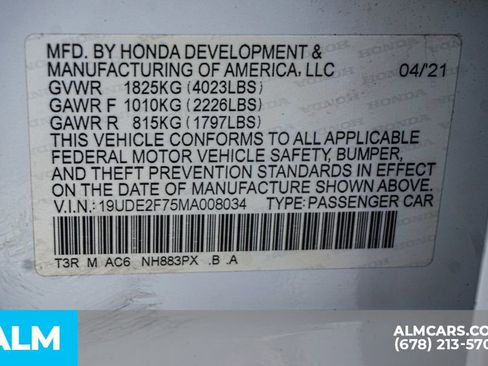 Used 2021 Acura ILX w/ Premium Package FWD image 61