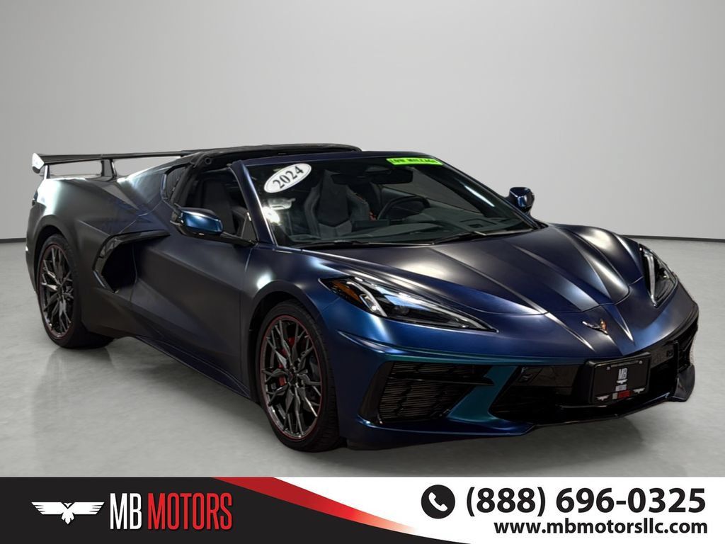 Used 2024 Chevrolet Corvette Stingray Preferred Cpe w/ Battery Protection Package RWD image 6