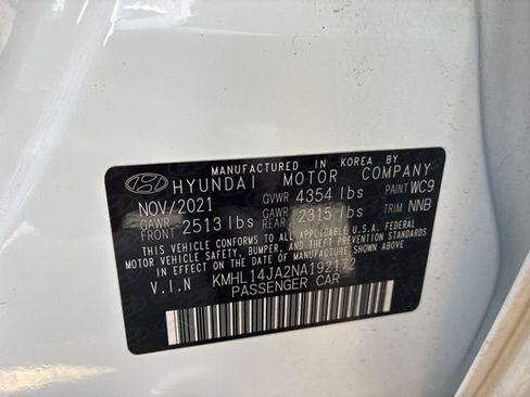 Used 2022 Hyundai Sonata SEL w/ Convenience Package image 5