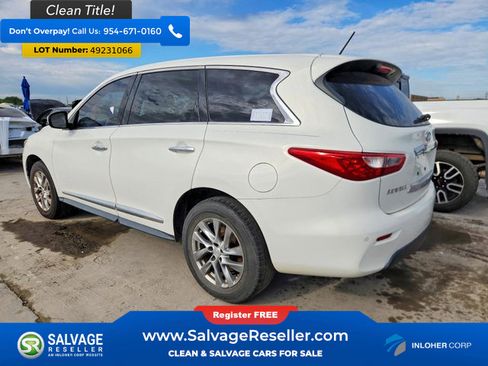 Used 2013 INFINITI JX35 AWD w/ Premium Pkg image 3
