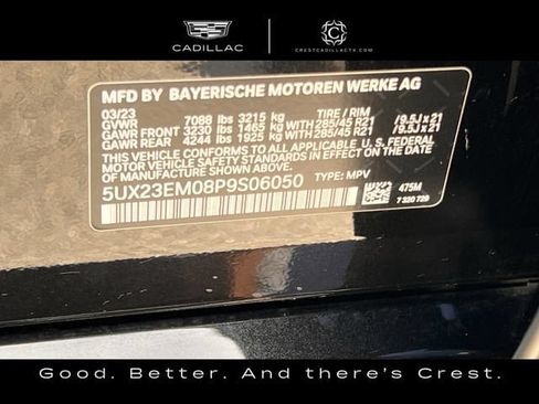 Used 2023 BMW X7 xDrive40i w/ M Sport Package AWD/4WD image 31