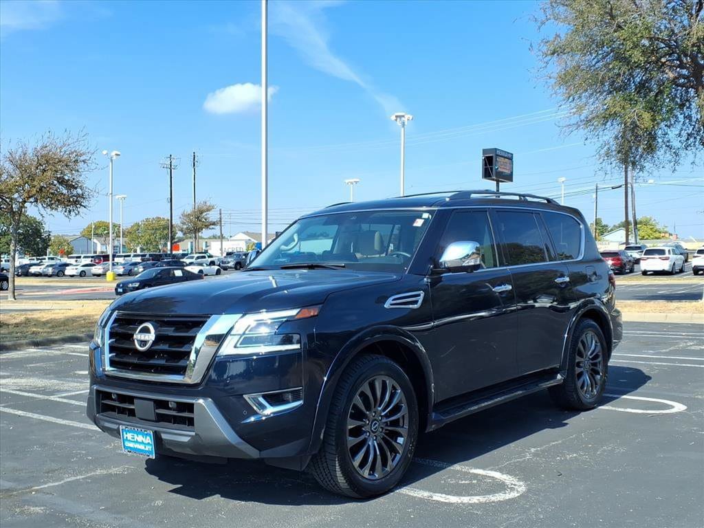 Used 2024 Nissan Armada Platinum w/ Captain's Chairs Package RWD image 12