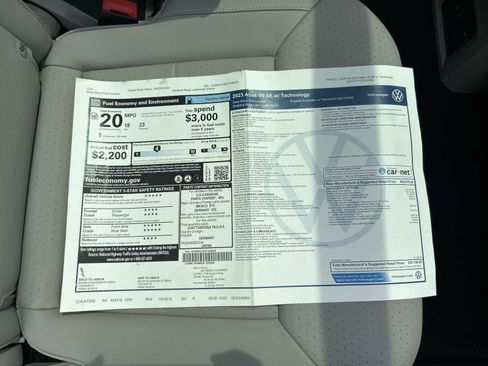 Used 2023 Volkswagen Atlas SE w/ Panoramic Sunroof Package AWD/4WD image 23
