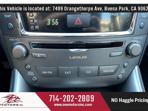 Used 2012 Lexus IS 250 w/ Premium Pkg Value Edition image 33