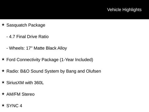 New 2026 Ford Bronco Outer Banks w/ Sasquatch Package AWD/4WD image 16