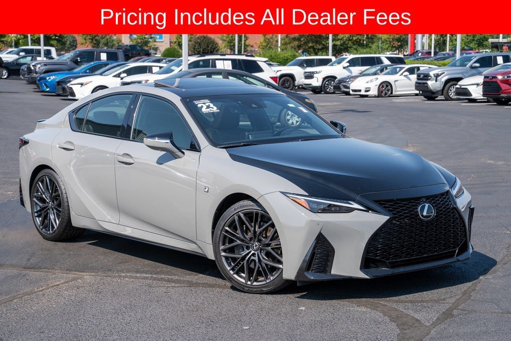 Used 2023 Lexus IS 350 F Sport w/ Accessory Package 2 RWD image 1