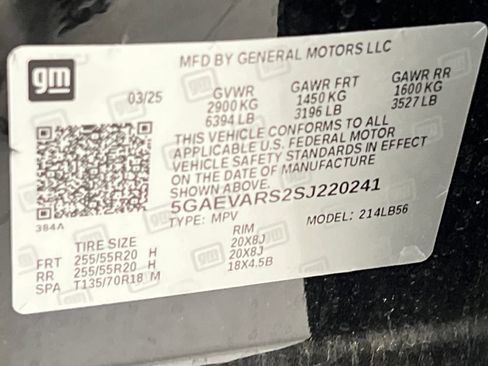 Used 2025 Buick Enclave Preferred AWD/4WD image 85