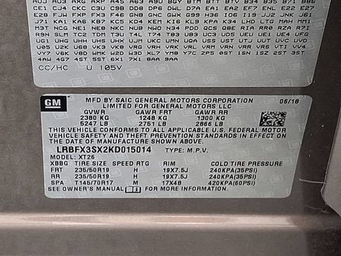Used 2019 Buick Envision Premium w/ LPO, Cargo Package AWD/4WD image 27
