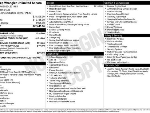 Used 2013 Jeep Wrangler Unlimited Sahara w/ Dual Top Group image 31