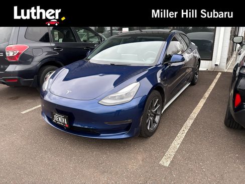 Used 2021 Tesla Model 3 Long Range AWD/4WD image 1