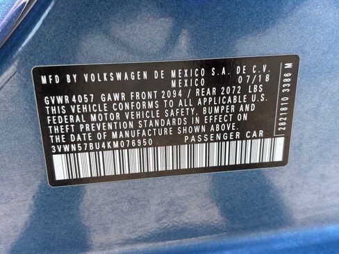 Used 2019 Volkswagen Jetta S w/ Driver Assistance Package FWD image 32