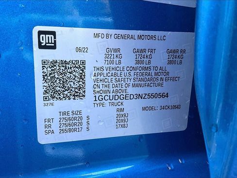 Used 2022 Chevrolet Silverado 1500 LTZ image 33