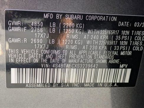 Certified 2025 Subaru Outback Premium image 24