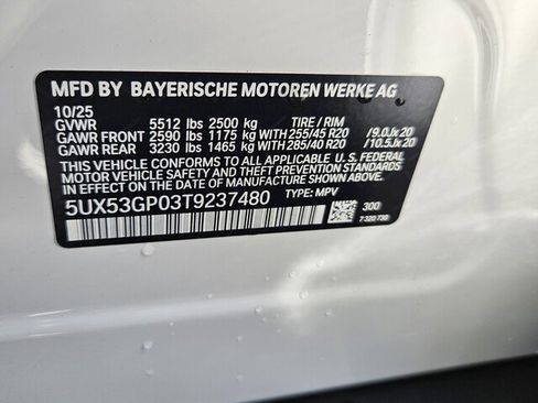 New 2026 BMW X3 xDrive30 w/ Convenience Package image 42