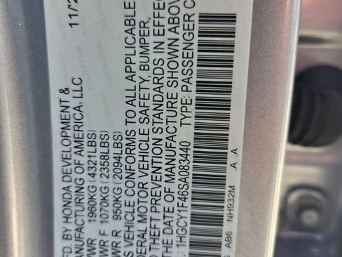 Used 2025 Honda Accord SE image 3