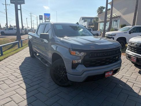 Used 2024 Chevrolet Silverado 1500 Custom w/ Turbomax Blackout Package AWD/4WD image 1