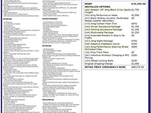 Used 2021 Mercedes-Benz C 63 AMG S w/ Driver Assistance Package image 62