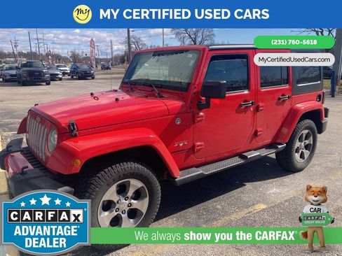 Used 2017 Jeep Wrangler Unlimited Sahara w/ Dual Top Group image 1