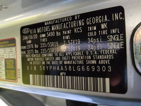 Used 2020 Kia Sorento EX FWD image 33