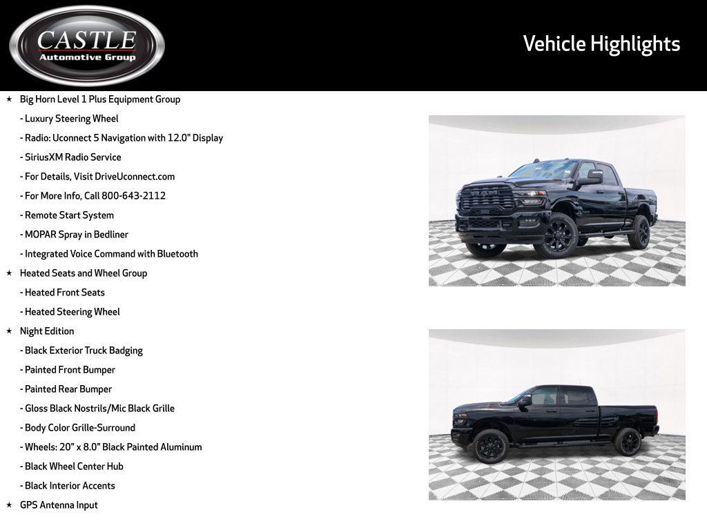 New 2026 RAM 2500 Big Horn AWD/4WD image 11