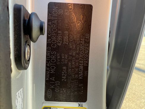 Used 2013 Kia Optima LX image 43