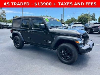 Used 2018 Jeep Wrangler Unlimited Sport S