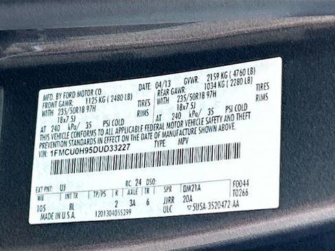 Used 2013 Ford Escape SEL FWD image 31