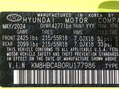 Used 2024 Hyundai Kona SEL AWD/4WD image 40